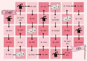Vorschau - Spiele - Brettspiel: Adjektivdeklination - print & digital - Seite 1