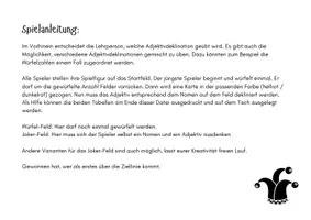 Vorschau - Spiele - Brettspiel: Adjektivdeklination - print & digital - Seite 2