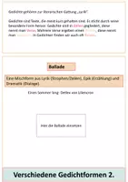 Vorschau - Merkblätter - Flipbook zum Thema Gedichte (Sommer) - Seite 2