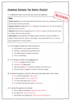 Vorschau - Arbeitsblätter - Grammar Revision: The Simple Present - Seite 3