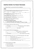 Vorschau - Arbeitsblätter - Grammar Revision: The Present Progressive - Seite 2
