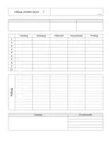 Vorschau - Anderer Materialtyp - Wochenplan für mehr Struktur im Alltag (für Lehrer*innen) - Seite 2