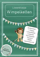 Vorschau - Poster - Löwenklasse - Wimpel / Wimpelketten - Deckblatt