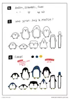 Vorschau - selbst erstellte Cliparts/Grafiken - Eine Zeichenanleitung für Pinguine - Seite 2