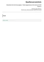 Vorschau - Merkblätter - Checkliste für die Schulaufgabe - Materialgestütztes Informieren (GYM Bayern) - Seite 1