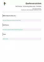Vorschau - Merkblätter - DaZ - Nebensätze - Verbstellung Konjunktionen - Merkblatt - Seite 1