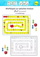 Vorschau - Arbeitsblätter - Würfelspiel zur optischen Analyse "A a" (Grundschrift) - Deckblatt