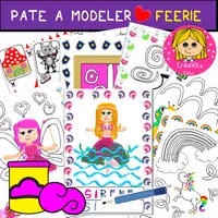 Aperçu - Apprentissages en autonomie - Fichier Pâte à modeler FEERIE - Page de couverture