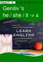 Vorschau - Arbeitsblätter - Genitiv ‘s / s-genitive -- Plural -s -- he/she/it -s / -- 's als Kurzform von is - Deckblatt