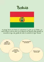 Vista previa - Hojas de trabajo - Bolivia - Hoja de trabajo en español - Portada