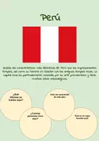 Vista previa - Hojas de trabajo - Perú - Hoja de trabajo en español - Portada