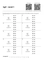 Vorschau - Arbeitsblätter - kgV (kleinstes gemeinsames Vielfaches) - Arbeitsblatt Multiple Choice - Deckblatt