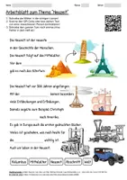 Vorschau - Arbeitsblätter - Arbeitsblatt "Neuzeit" + Onlineübung & MP3 + Mindmap + Infografik - Deckblatt