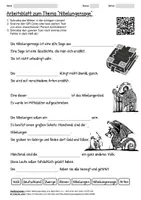 Vorschau - Arbeitsblätter - Lernposter + Arbeitsblatt "Nibelungensage" + Onlineübung & MP3 + Mindmap + Infografik - Seite 1