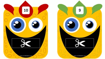Vorschau - Spiele - Glasmonster-Additionen und Subtraktionen im ZR 10 #edukisummer - Seite 1