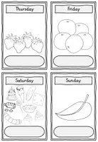 Vorschau - Arbeitsblätter - Materialpaket "The very hungry caterpillar" - Seite 3