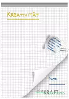 Vorschau - Unterrichtsreihen - Wert-Dossier "Kreativität" - Deckblatt