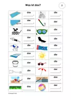 Vorschau - Arbeitsblätter - Im Schwimmbad - Modul 10 - Seite 2