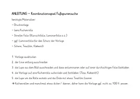 Vorschau - Spiele - Küchenpapierrolle/ Papp-, Basteln, Fußspuren, Wald Tiere, Spur nachfahren - Seite 1