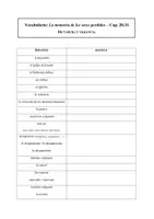 Vorschau - Arbeitsblätter - Wortschatzarbeit zu "dictadura y violencia" (Diktatur in Argentinien) - Deckblatt