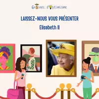 Aperçu - Apprentissages en autonomie - J'apprends avec Graines d'Optimisme - La reine Elisabeth II - Page de couverture