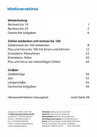 Vorschau - Stundenentwürfe - Mein Übungsheft Rechnen - 2. Klasse - Seite 1
