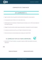 Vista previa - Tarjetas / Manipulativos - Contracte de compromís - página 1
