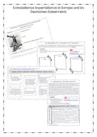 Vorschau - Arbeitsblätter - Imperialismus in Europa und dem Deutschen Kaiserreich - Deckblatt