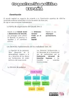 Vista previa - Tarjetas / Manipulativos - Organización política ESPAÑA y EUROPA - página 1