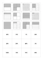 Vorschau - Arbeitsblätter - Prozent graphisch - Paare-Finden-Spiel - Deckblatt