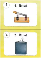 Vorschau - Arbeitsblätter - Strom: Escape Game / Escape Room & Suchsel (Stromkreis) - Sachunterricht - Kl. 3/4 - Seite 3
