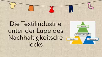 Vorschau - Arbeitsblätter - Die Textilindustrie unter der Lupe des Nachhaltigkeitsdreiecks - Seite 2
