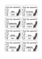 Vorschau - Aufgabenkarten - Use of Language: opposites, synonyms, definitions - Seite 3