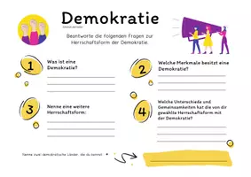 Vorschau - Arbeitsblätter - Demokratie (Arbeitsblätter zur politischen Bildung) - Seite 2