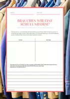 Vorschau - Arbeitsblätter - Schuluniform (Arbeitsblätter zur Diskussionsrunde) - Seite 2