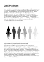 Vorschau - Arbeitsblätter - Assimilation - interkulturelle Kompetenz (mit Erklärfilm) - Seite 1