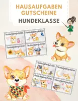 Vorschau - Bildkarten - Hausaufgabengutscheine - Hundeklasse / Belohnung - Deckblatt