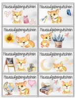 Vorschau - Bildkarten - Hausaufgabengutscheine - Hundeklasse / Belohnung - Seite 1