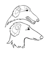 Vorschau - Mal- und Bastelvorlagen - Kunstprojekt Hunde Malvorlagen / Ausmalbilder für die Hundeklasse - Seite 3
