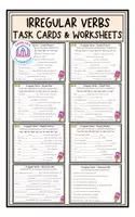 Vorschau - Stationenlernen - Irregular Verbs - Bundle! - Seite 1