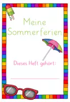 Vorschau - Arbeitsblätter - Ferienhefte - Sommer- Herbst - Weihnachten - Ostern – Lineatur 2 - Deckblatt