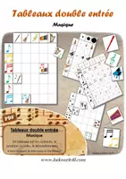 Aperçu - Jeux - Tableaux Double Entrée - Musique - Page de couverture