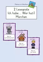 Vorschau - Spiele - 2 Lesespiele: Ich habe... Wer hat...? Märchen - Deckblatt