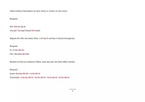 Vorschau - Arbeitsblätter - Hühnersprache - Förderung der phonologischen Bewusstheit - Seite 3