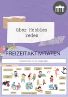 Vorschau - Spiele - Materialpaket: Über Hobbies reden - Deckblatt