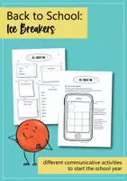 Aperçu - Feuilles d'exercices - All about me - Back to School Ice Breakers (Anglais) - Page 2