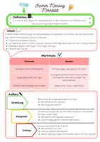 Vorschau - Merkblätter - Innerer Monolog Merkblatt + Text-Baukasten (Tippkarten) - Seite 1