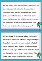 Vorschau - Aufgabenkarten - Sommer: Fehlerteufel Großschreibung - Lesekarten - Seite 3
