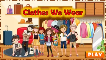 Vista previa - Juegos / Gamificación - Game: Clothes we wear (Roulette with 19 questions) - página 1