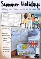 Vorschau - Arbeitsblätter - Summer Holidays - Leporello für den Englischunterricht - Deckblatt
